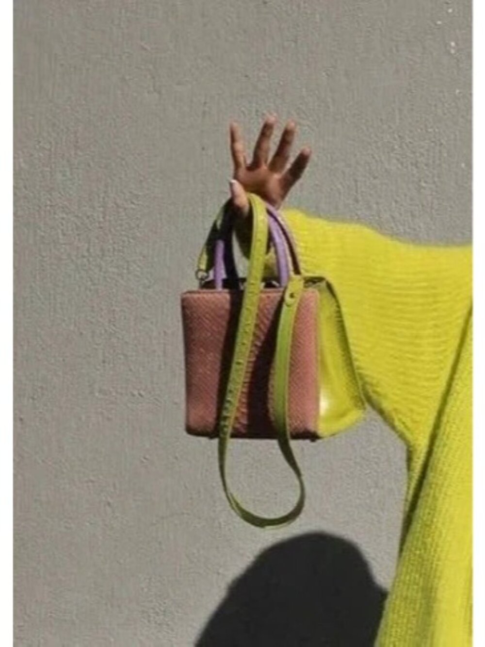 S’uvimol crocodile and Python multi color bag . With card authentic - Picture 6 of 9